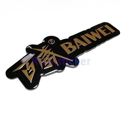 Piastre del nome in alluminio specchio